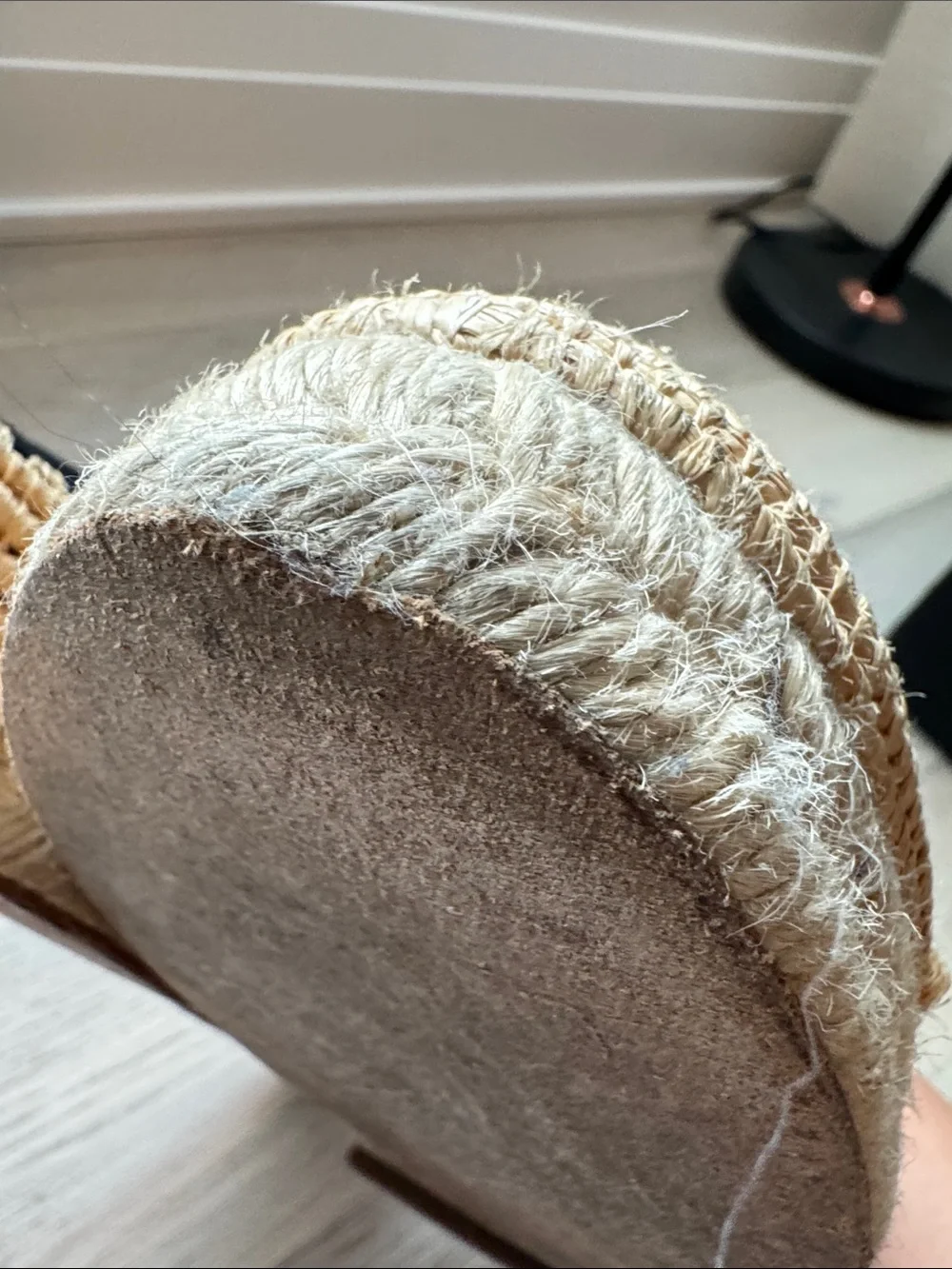 Chanel Black Suede Espadrille Mules - Luxury Slip-On EU42